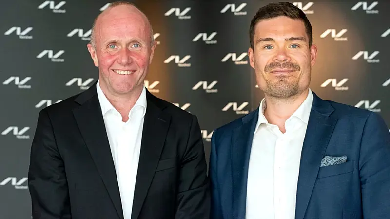Hans Thrane Nielsen og Mads Johannesen i Pengepodden