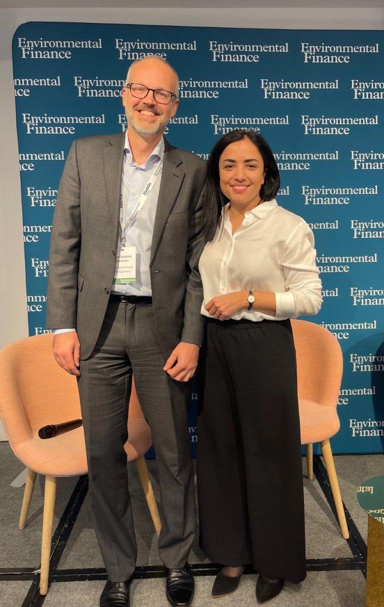 Lars Qvigstad Sørensen and Emine Isciel