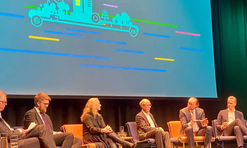 Photo of multiple people at an event